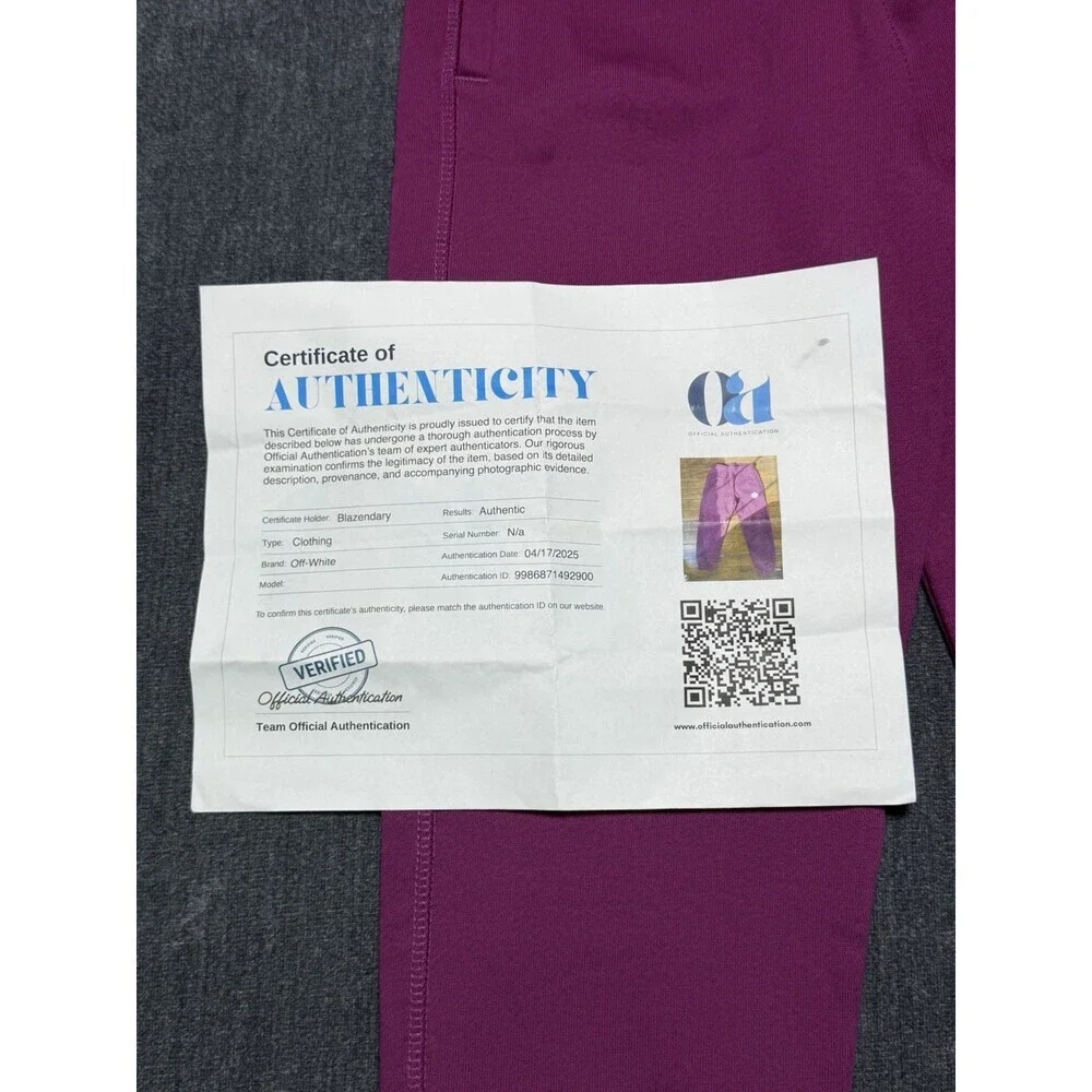 Off-White Girls Joggers pink size 10 NEW